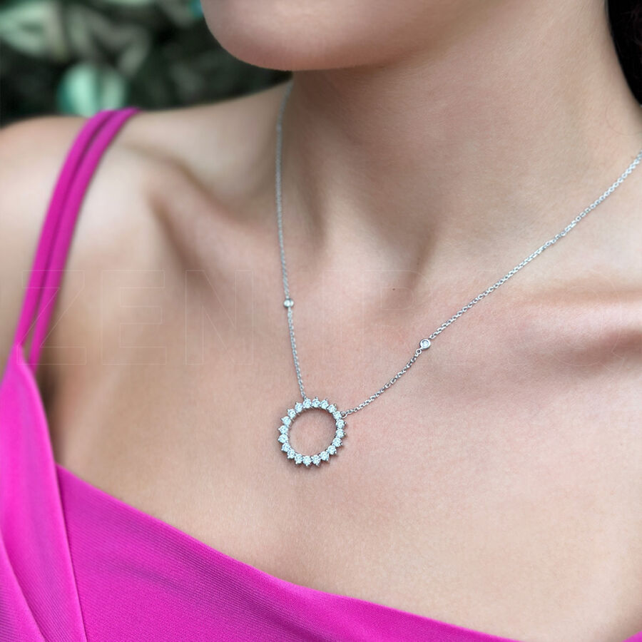 1.66 Carat Diamond Pendant - 3