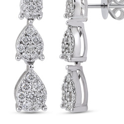 0.65 ct.Diamond Earring - 2