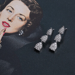 0.65 ct.Diamond Earring - 3