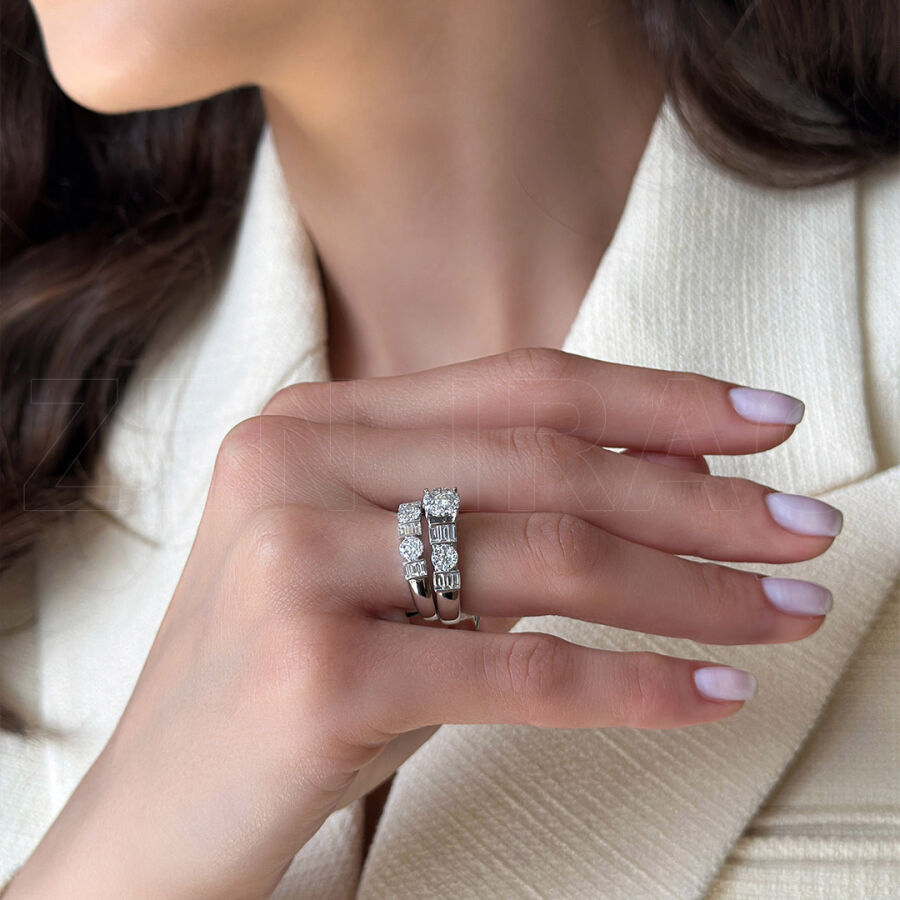 1.68 ct.Twin Diamond Ring - 2