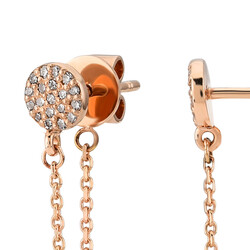 0.12 ct.Energy Diamond Earrings - 2