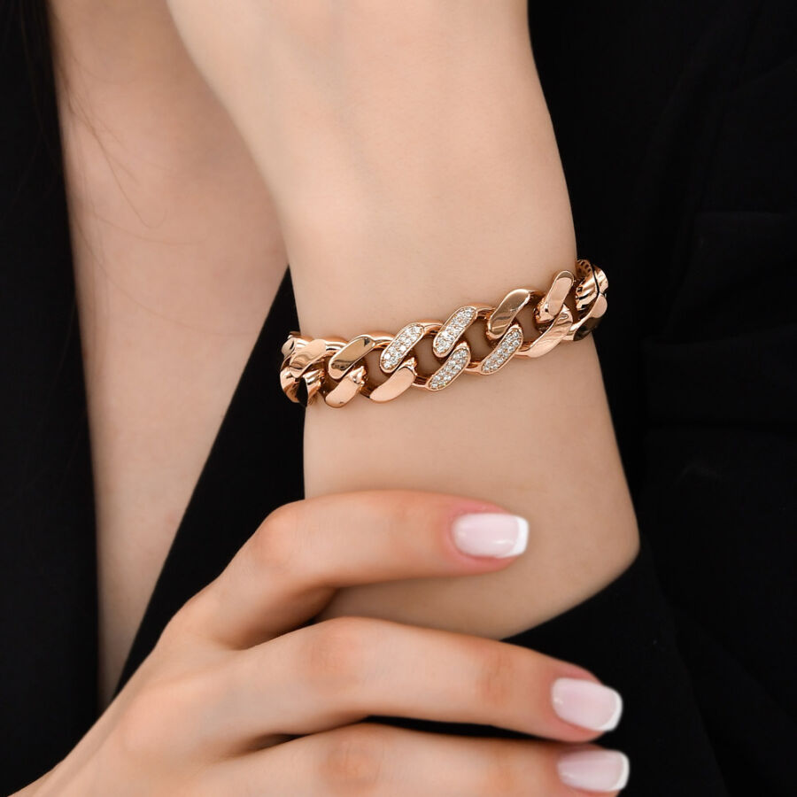 1.72 Carat Design Diamond Bracelet - 1