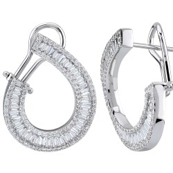 2.13 ct.Diamond Earring - 6