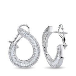 2.13 ct.Diamond Earring - 1