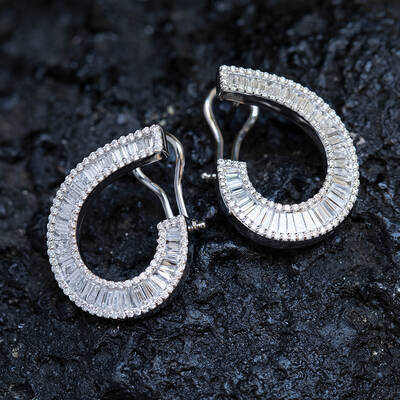 2.13 ct.Diamond Earring - 3