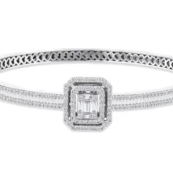 1.75 ct.Baguette Diamond Bracelet - 2