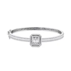 1.75 ct.Baguette Diamond Bracelet - 1