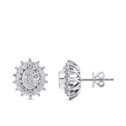 1.35 ct.Diamond Earring - 1