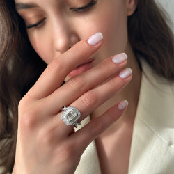1.79 Carat Baguette Diamond Ring - Zen Diamond