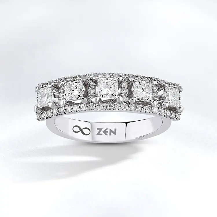 1.20 ct.Fivestone Diamond Ring - 1