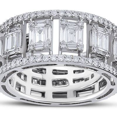 2.35 ct.Baguette Diamond Ring - 2