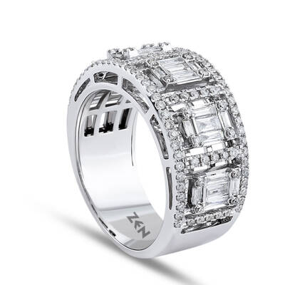 1.16 ct.Baguette Diamond Ring - 3