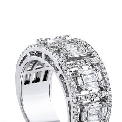 1.16 ct.Baguette Diamond Ring - 4