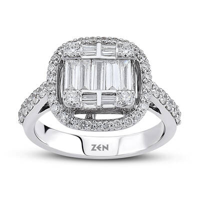 1.12 ct.Baguette Diamond Ring - 1