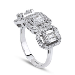 1.01 ct.Baguette Diamond Ring - 3