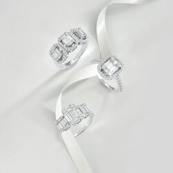 1.01 ct.Baguette Diamond Ring - 6