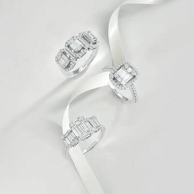 1.01 ct.Baguette Diamond Ring - 6