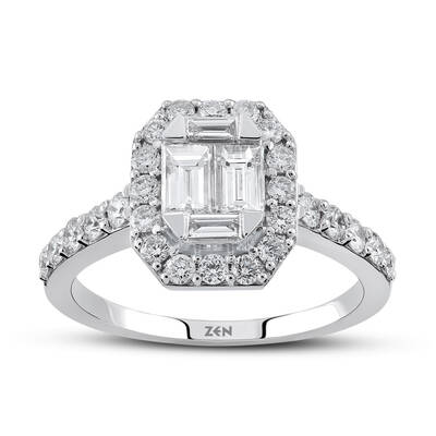 0.94 Carat Baguette Diamond Ring - 5
