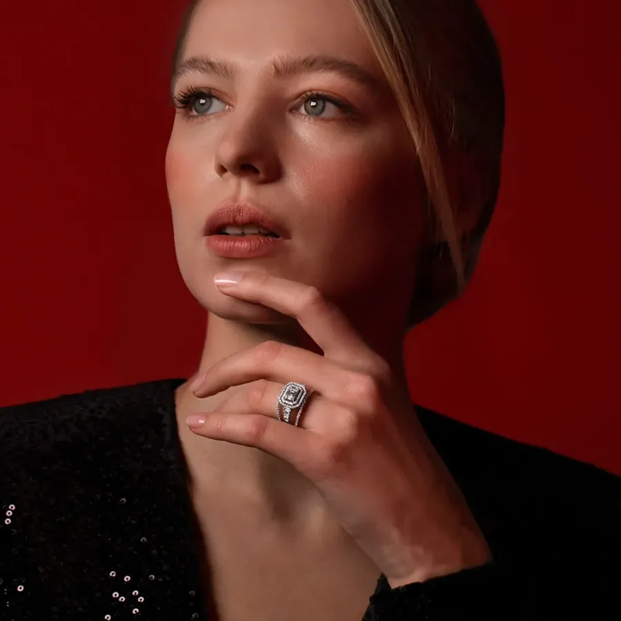 1.11 Carat Baguette Diamond Ring - 1