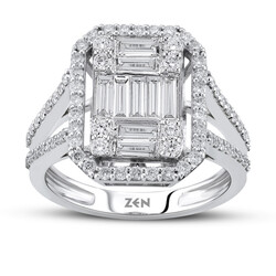 1.12 ct.Baguette Diamond Ring - 1