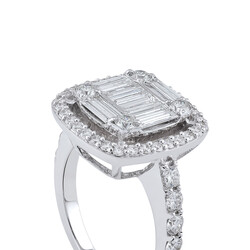 1.50 ct.Baguette Diamond Ring - 4