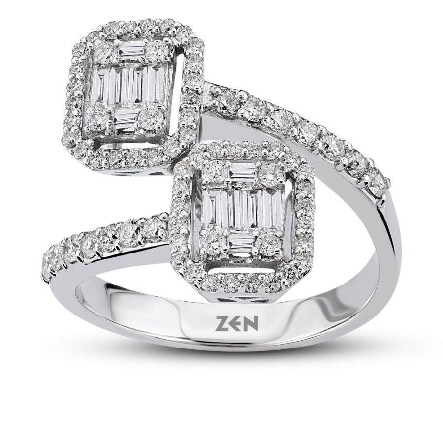 0.67 Carat Baguette Diamond Ring - 1