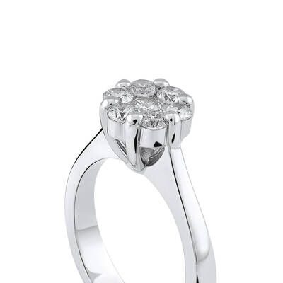 0.66 ct.Reina Diamond Ring - 3
