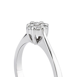0.17 ct.Reina Diamond Ring - 4