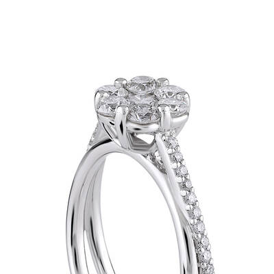 0.83 ct.Reina Diamond Ring - 4