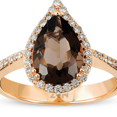 1.75 ct.Multicolor Gemstone Diamond Ring - 2
