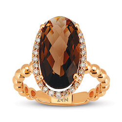 4.19 ct.Multicolor Gemstone Diamond Ring - 1