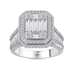 2.09 Carat Baguette Diamond Ring - 1