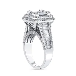 2.09 Carat Baguette Diamond Ring - 2