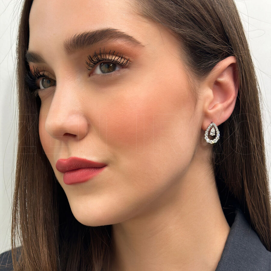 2.09 ct.Diamond Earrings - 2