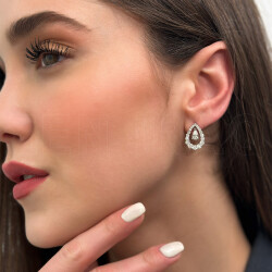2.09 ct.Diamond Earrings - 1
