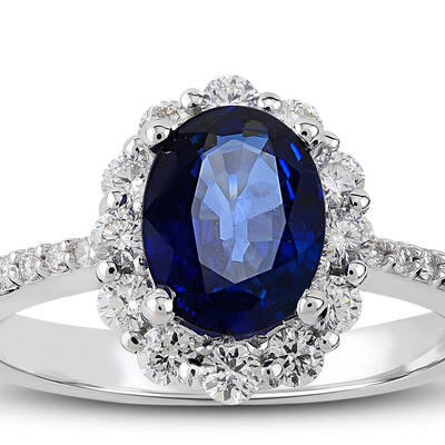 1.88 ct.Sapphire Diamond Ring - 2