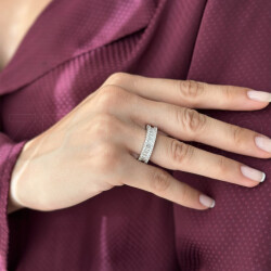 خاتم مرصع بالألماس 2,12 قراط - Zen Diamond