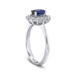 1.68 ct.Sapphire Diamond Ring - 3