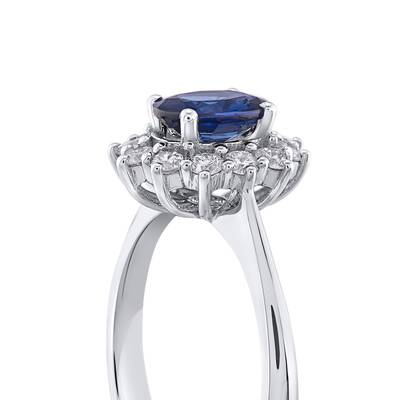 1.68 ct.Sapphire Diamond Ring - 4