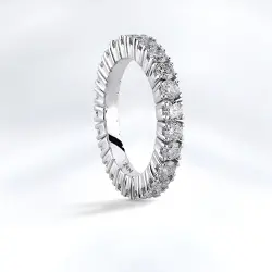 1.00 ct.Memoire Diamond Ring - 2