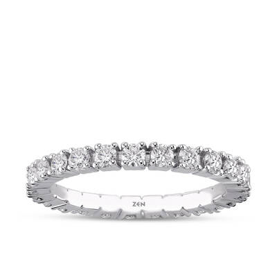 1.00 ct.Memoire Diamond Ring - 3