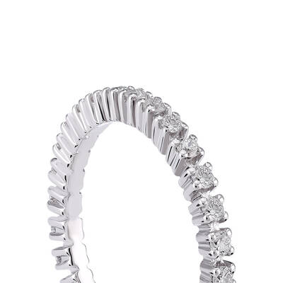 0.50 ct.Memoire Diamond Ring - 3