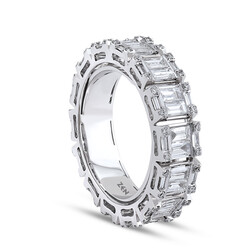 1.55 ct.Eternity Baguette Diamond Ring - 3