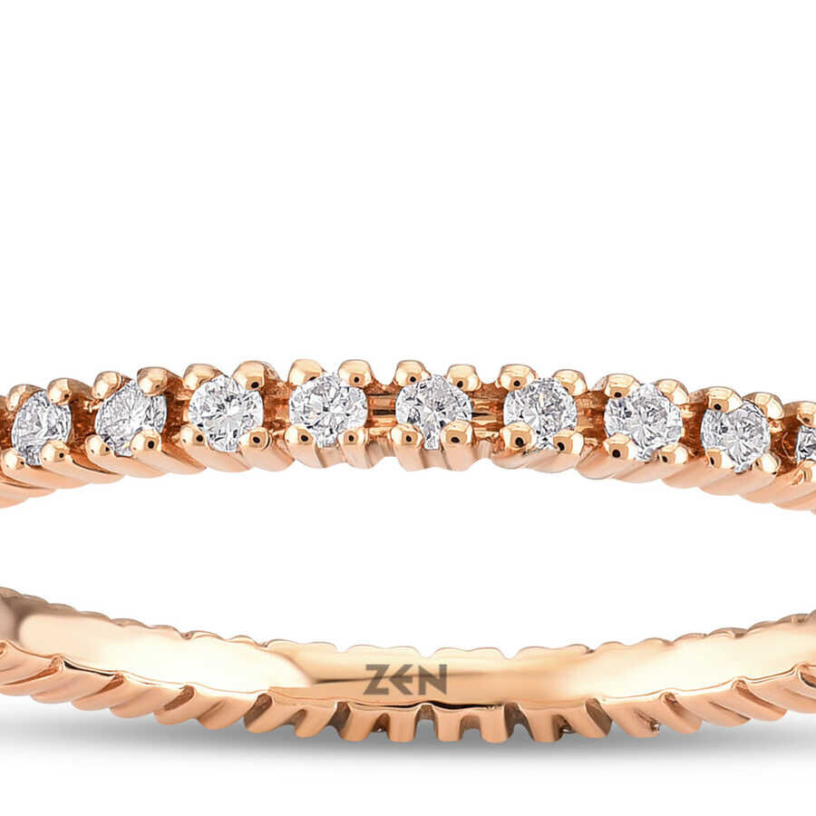 0.50 ct.Memoire Diamond Ring - 3
