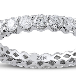 1.51 ct.Eternity Diamond Ring - 2