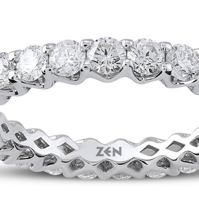 1.51 ct.Eternity Diamond Ring - 2