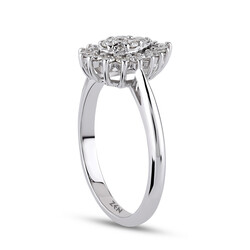 0.76 ct.Diamond Ring - 3