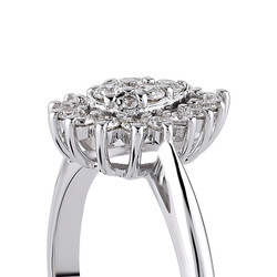 0.76 ct.Diamond Ring - 4