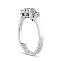 0.40 ct.Reina Tria Diamond Ring - 3