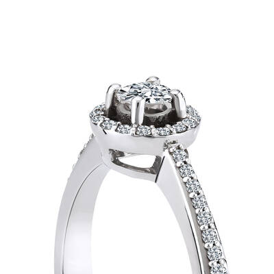 0.36 ct.Diamond Ring - 4